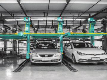 No-yield parking garage